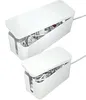 Set Kabelbox Maxi + Mini Weiß Produktbild-Vorschau 10
