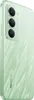 The back of a green smartphone is shown against a white background. Produktbild-Vorschau