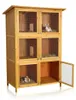 Mucola Hasenkäfig 6 Boxen Kaninchenstall Holz Freigehege Produktbild-Vorschau 1
