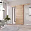 A modern living room with a sliding door. Produktbild-Vorschau