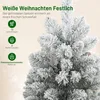 HOMCOM Mini kunstkerstboom, 60 cm, kunststof dennenboom met Productafbeelding-voorbeeld 5