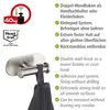 WENKO Edelstahl Wand Haken DUO OREA Bad WC Küchen Handtuch Produktbild-Vorschau 3