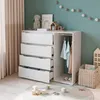 Kinderkleiderschrank Vicco Ruben Weiß 120 x 101.9 cm mit 4 Produktbild-Vorschau 5
