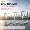 Trottinette pour enfants avec frein à main, roues Voir les images du produit 6