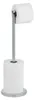 WENKO Stand Toilettenpapierhalter 2 in 1 Glänzend Edelstahl Produktbild-Vorschau 5