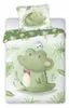 Babybettwäsche 100x135 Krokodil Kuschel Produktbild-Vorschau 1
