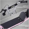 HOMCOM Kinderroller mit Luftreifen Scooter Tretroller Produktbild-Vorschau 6