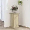 vidaXL Stojan na rostliny Sonoma dub 33x33x60 cm materiál Náhled obrázku produktu 2