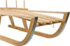 Holzschlitten mit Rückenlehne Produktbild-Vorschau 2