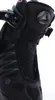 A close-up view of a black inline skate boot, focusing on the lacing system and ankle support. Podgląd zdjęcia produktu