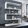 riess-ambiente Design Regal SNAKE 165cm weiß Bücherregal Produktbild-Vorschau 1