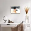 Gerahmtes Poster - Rahmen in heller Eiche - Aquarell Modell Produktbild-Vorschau 6