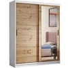 BEAUTYSOFA HELA armoire 120 cm - armoire à deux portes avec Voir les images du produit 2