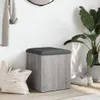 vidaXL Lavice s úložným prostorem Grey Sonoma 42x42x45 cm Náhled obrázku produktu 3
