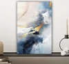 MuchoWow® - Leinwandbilder - Blau - Modern - Marmor - Produktbild-Vorschau 7