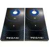 Cornhole-Spielset 120 x 60 cm Holzrahmen tragbar mit 8 Produktbild-Vorschau 3