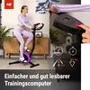 Hop-Sport Heimtrainer Fahrrad HS-010H Rio violett - Produktbild-Vorschau 2