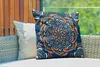 MuchoWow® Outdoor Kissen - Mandala - Orange - Muster - Produktbild-Vorschau 3
