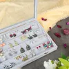 Belle Vous Jewelry Organizer Ohrringe Schmuckkasten Grau, Produktbild-Vorschau 4