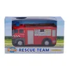 Auto vigili del fuoco 12cm metallo retromarcia batteria Anteprima dell’immagine prodotto 3