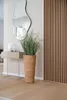 Vaso da fiori CLASSIC ROUND in giacinto d'acqua naturale Anteprima dell’immagine prodotto 3