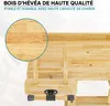 Banco da lavoro Wiltec 151 x 61,5 x 86 cm in legno, banco Anteprima dell’immagine prodotto 5