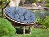 Papasan-Kissen Soa – Ø114 cm, 8 cm dick – grün, wetterfest, Produktbild-Vorschau 3