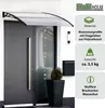 Haustürvordach 120 x 75 cm Hohlkammerplatte Produktbild-Vorschau 2