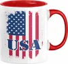 USA Flagge Tasse Geschenk Amerika Reise Urlaub Fans Produktbild-Vorschau 1