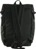 The back view of a black backpack. Produktbild-Vorschau
