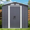 Bealife Abri de jardin en métal CC27 184x119x186 cm - Voir les images du produit 6