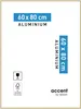 accent by nielsen Aluminium Bilderrahmen Accent, 60x80 cm, Produktbild-Vorschau 10