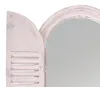 Esschert Design Spiegel mit Jalousie antik weiß; WD05 Produktbild-Vorschau 2