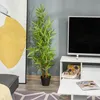 Outsunny Künstlicher Bambus Kunstpflanzen im Topf Kunstbaum Produktbild-Vorschau 2