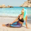 Meerjungfrau Leggings blau Größe: L-XL Produktbild-Vorschau 4