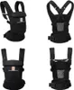 Ergobaby ADAPT Softflex Mesh - Babytrage, Farbe:Onyx Black Voir les images du produit 2