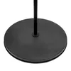 Close-up of the base of a black floor stand. Podgląd zdjęcia produktu