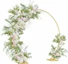 vidaXL Hochzeitsbogen Gold 220 x 45 x 200 cm Stahl Produktbild-Vorschau 3