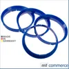 4X Zentrierringe 76,0 x 74,1 mm blau Felgen Ringe  Germany Produktbild-Vorschau 1