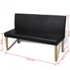 VidaXL Kunstledersofa Braune Lederbank, 1 Stück(e) Produktbild-Vorschau 6