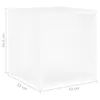 vidaXL Stolik boczny biały 33x33x34,5 cm materiał Podgląd zdjęcia produktu 11