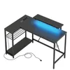 Gamingtisch L-förmiger Gaming Schreibtisch, 122x82cm Produktbild-Vorschau 11
