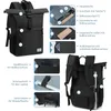 Cityrucksack RollTop Rucksack Herren Damen 22L-25L Produktbild-Vorschau 3