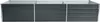 Metall Blumenbeet Hochbeet 240x80x45 cm Grau Pflanzbeet Produktbild-Vorschau 3