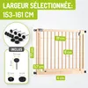 BOMI® Barrière de sécurité bébé Miko sans perçage – Voir les images du produit 2