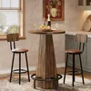 Tribesigns Table de bar, table haute ronde de 95 cm pour Voir les images du produit 5