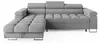 ECKSOFA CLOUD : Canapé d'angle en velours, convertible avec Voir les images du produit 6