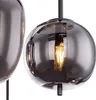 Globo Lighting|Hängeleuchte Metall schwarz, 8x E14 Produktbild-Vorschau 12