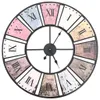 vidaXL Horloge murale Vintage avec mouvement à quartz 60 cm Voir les images du produit 6