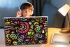 MuchoWow® Laptop Aufkleber Sticker Cover Design - Mandala - Produktbild-Vorschau 3